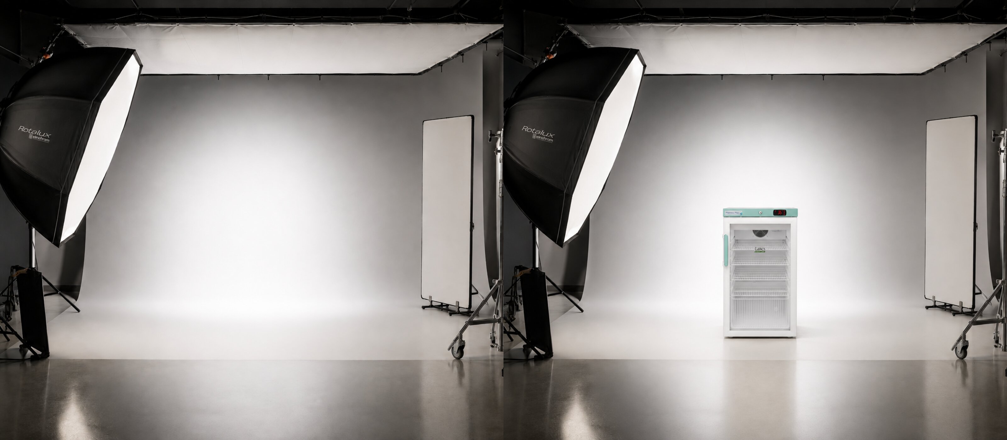 From empty scene to photorealistic product render — no camera required